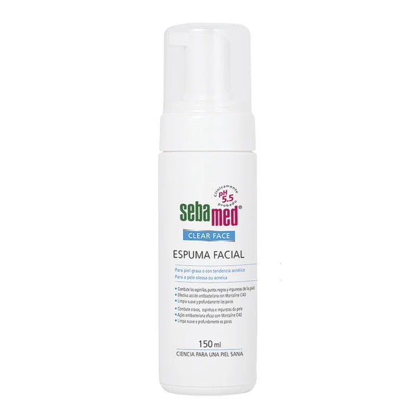 Clear face espuma facial 150 ML