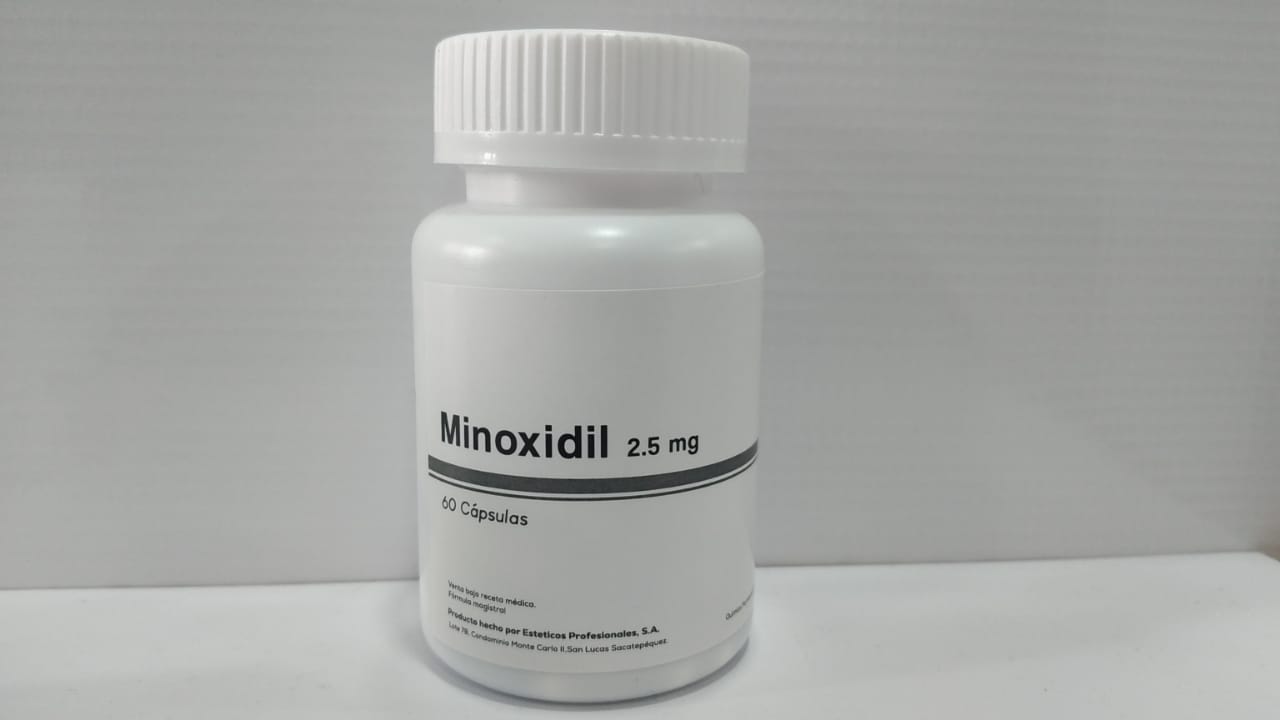 Minoxidil 2.5 POR 60 Capsulas