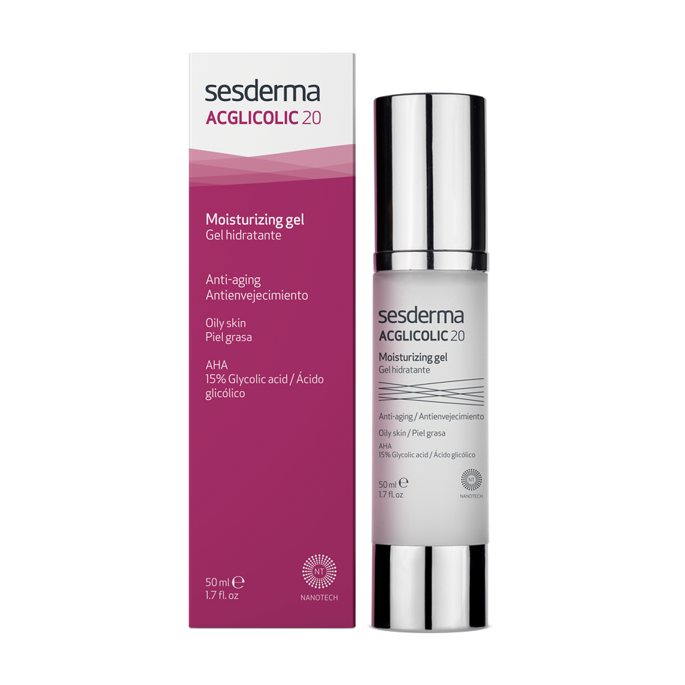 Ac glicólic 20 gel hidratante 50 ml