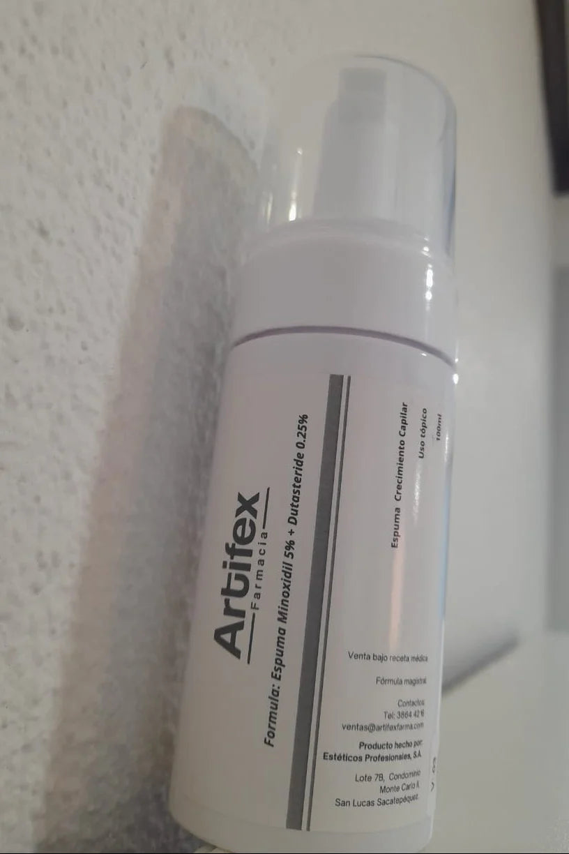 Espuma Minoxidil  5%+ Dutasteride 0.25% 100 ML