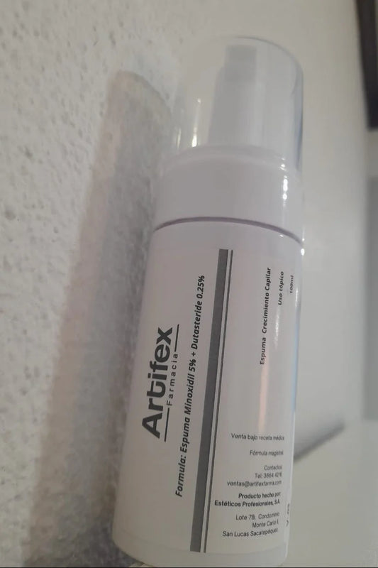 Espuma Minoxidil  5%+ Dutasteride 0.25% 100 ML