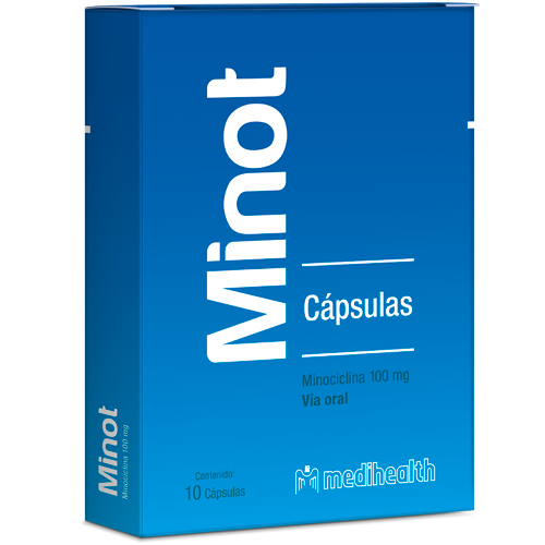 Minot 100 mg x 10 tabletas (venta bajo receta médica)
