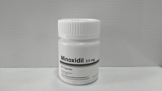 Minoxidil  2.5 MG 30 Capsulas