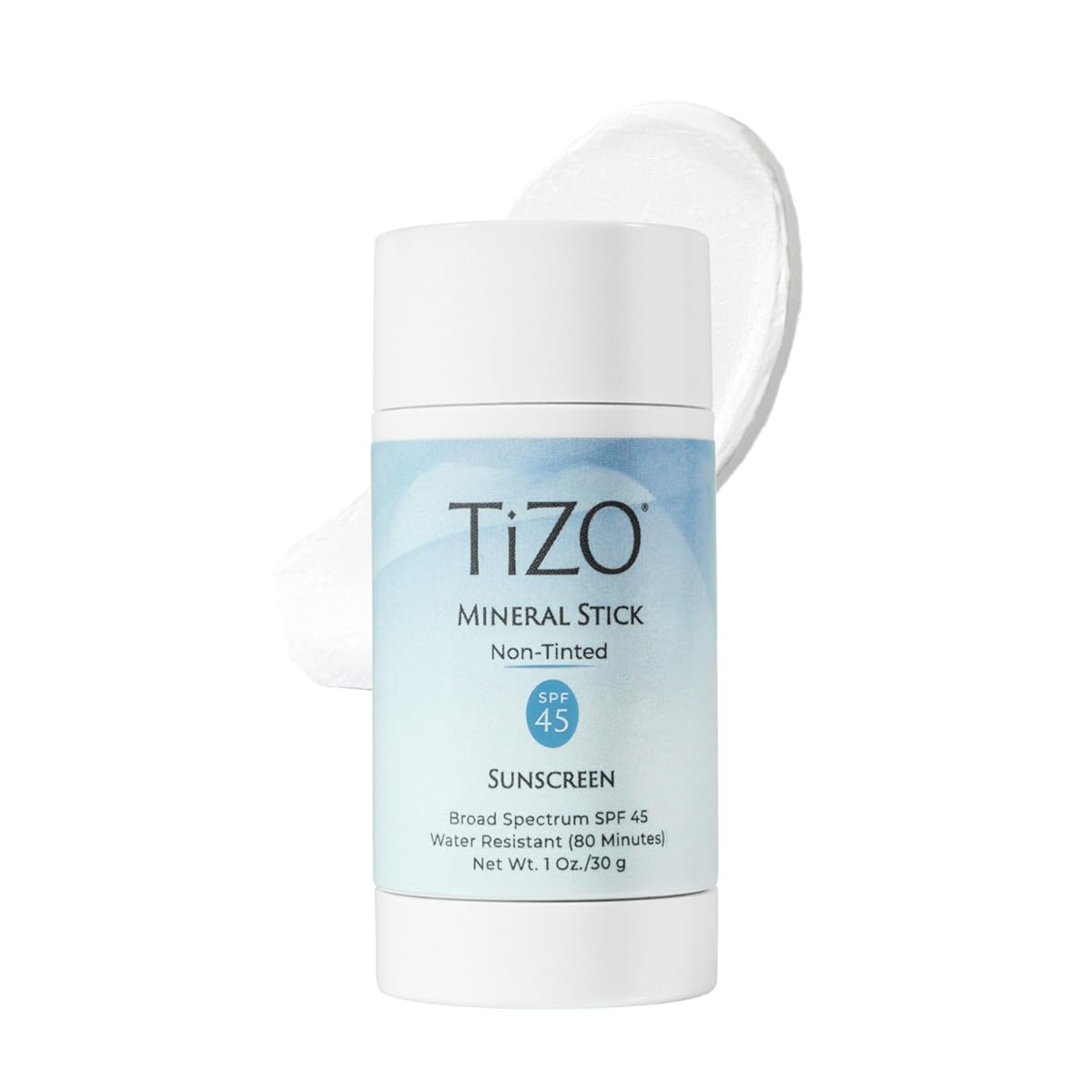 Tizo Mineral Stick Non-Tinted SPF 45 Suscreen For Body & Face 30 gramos