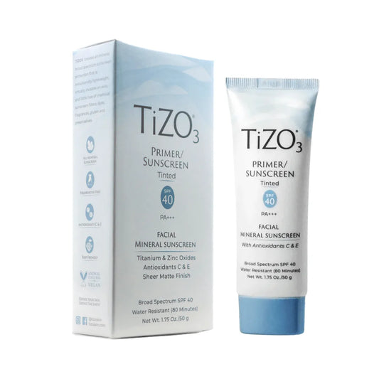 Tizo³ Primer Suscreen SPF 40, Facial Mineral, Tinted 50g