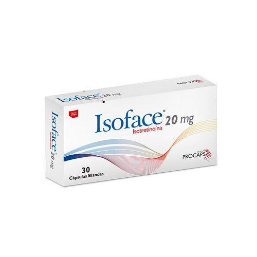 Isoface 20mg (Caja de 30 Tabletas)